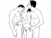 DADO POSIÇÕES MÉNAGE COM 2 HOMENS