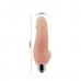 Mini prótese pênis em Cyberskin com Escroto e Vibrador 9,5x2,8cm BI-040012