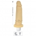 PRÓTESE PENIANA16X4CM COM VIBRO CYBER DILDO (CYB05-17022) - BEGE