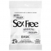 PRESERVATIVO MASCULINO BASIC NATURAL 3 UNIDADES SEX FREE