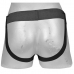 CUECA JOCKSTRAP EM CORINO PRETO TAM. M