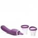 Vibrador Completo Recarregável com Penetrador e Bomba Vaginal e Língua Estimuladora ? PLBS-1048