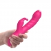 Vibrador Recarregável com Detalhe de Glande com Estimulador Clitoriano Formato Coelho ? FREE ROMEO ? VR-038