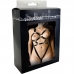 Harness Arreio Body V em Couro Eco Arnês sexy tam. único