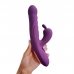 VIBRADOR COM ESTIMULO CLITORIANO RECARREGÁVEL 10 MODOS 15CM
