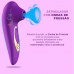VIBRADOR SUCÇÃO CLITORIANA ONDAS DE PRESSÃO RECARREGÁVEL