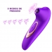 VIBRADOR SUCÇÃO CLITORIANA ONDAS DE PRESSÃO RECARREGÁVEL