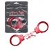 ALGEMA COM CHAVE EM METAL SIMPLES VERMELHO