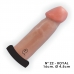 PROTESE PENIANA CABEÇUDO 16X4,5CM COM SUPORTE PARA VIBRADOR