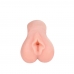 MASTURBADOR VAGINA COM TÚNEL TEXTURADO CYBER SKIN