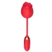 VIBRADOR DUPLO POTENTE VAI E VEM E SUGADOR ONDAS PRESSÃO RECARREGÁVEL ROSA RS-037