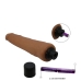 PROTESE PÊNIS VIBRAÇÃO 21,5 X4, DUPLA CAMADA DE DENSIDADE BW-027009LP