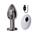 PLUG ANAL COM VIBRO CONTROLE REMOTO USB E LUZ DE LED