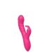 VIBRADOR COM ESTIMULO CLITORIANO COELHO RECARREGÁVEL 10 MODOS VR-143