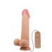PROTESE P&Ecirc;NIS VERTEBRAS DENSIDADE DUPLA COM VIBRO, VENTOSA E ESCROTO 24X5CM 