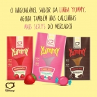 CALCINHA COMESTIVEL GELATINA SABOR: MORANGO E CHOCOLATE TAM. ÚNICO