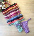 CALCINHA TANGA FIO DUPLO COM REGULAGEM 2011- TAM. E CORES VARIADAS