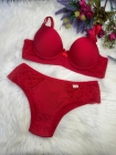 CONJUNTO CALCINHA E SUTIÃ TRADICIONAL CÓD. 145 CORES VARIADAS
