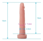 PROTESE PENIANA 14X2,5CM MAIS FINA