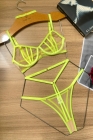 CONJUNTO NEON EM TULE ILUSION SEM BOJO ROSA Ref.: 2860